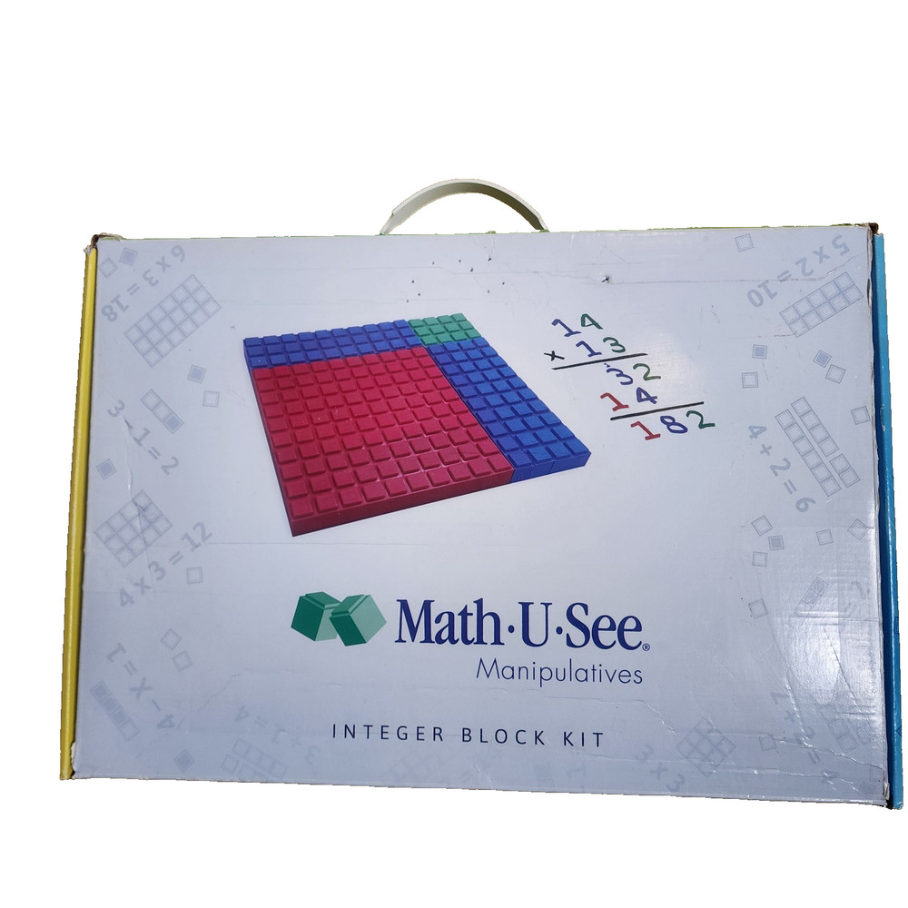 Math U See Manipulatives Integer Block Kit
