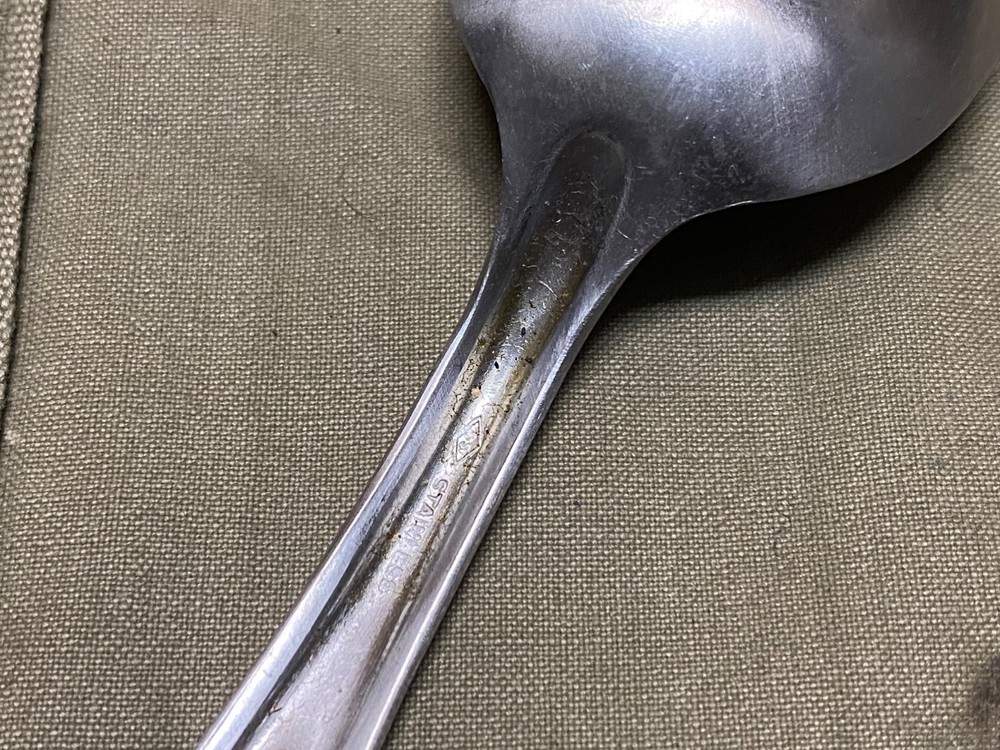 ORIGINAL WWII US INFANTRY ARMY MESS KIT SPOON UTENSIL
