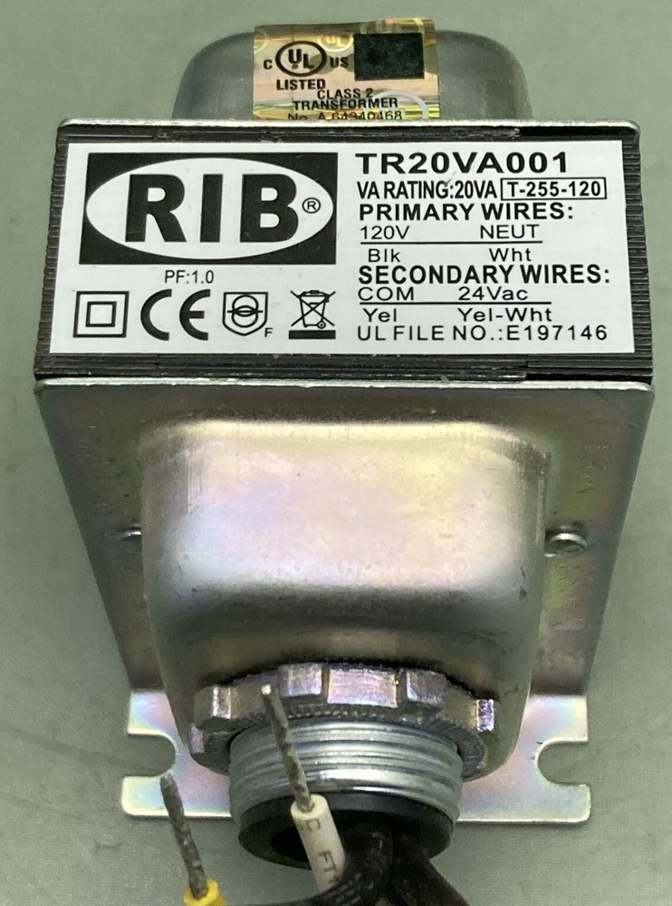 NEW FUNCTIONAL DEVICES RIB TR20VA001 CLASS 2 TRANSFORMER