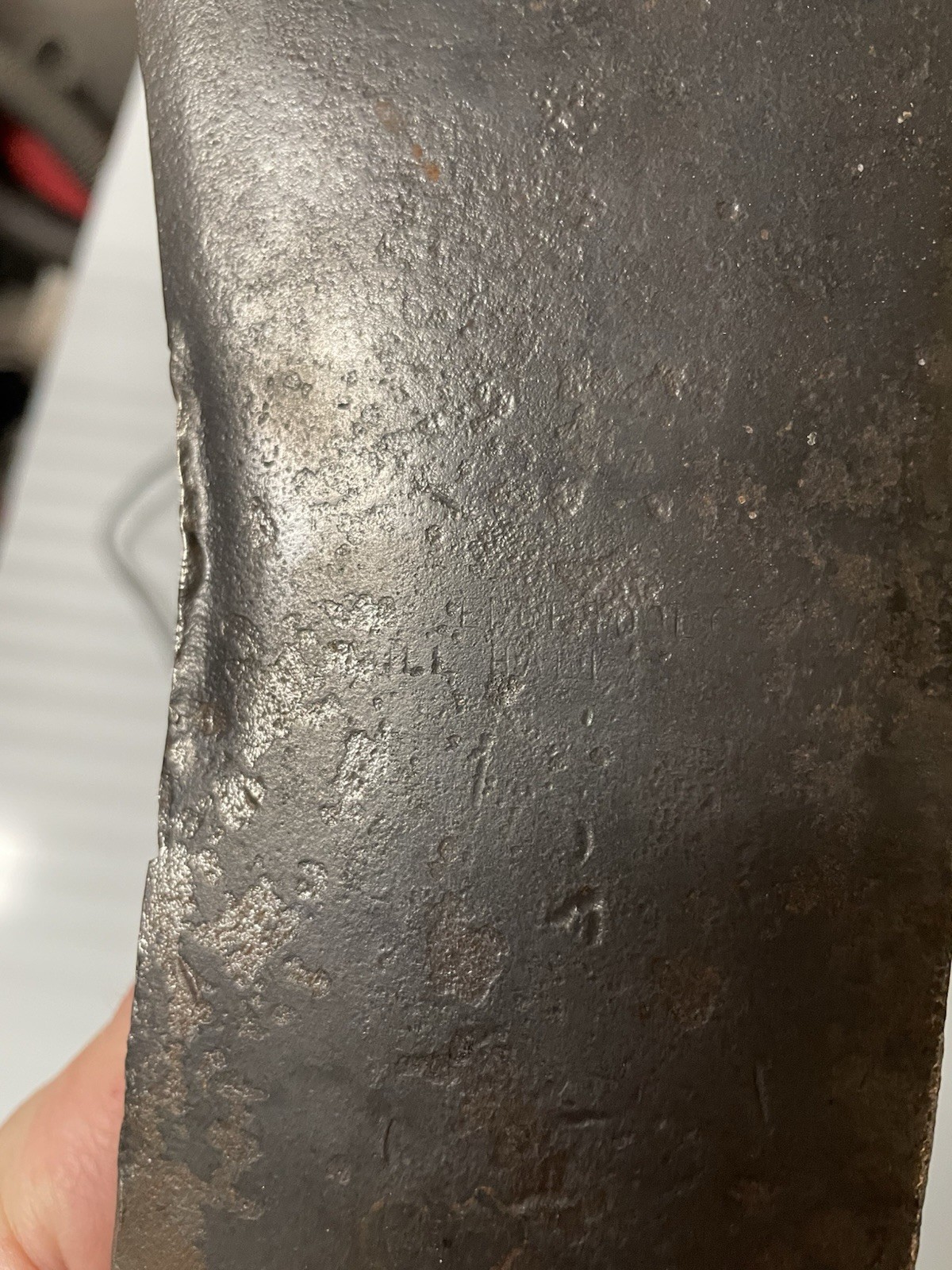 Vintage Mann Mill Hall Knot Klipper Puget Sound Axe Head 11.25 Inches 4 Lb 1 Oz