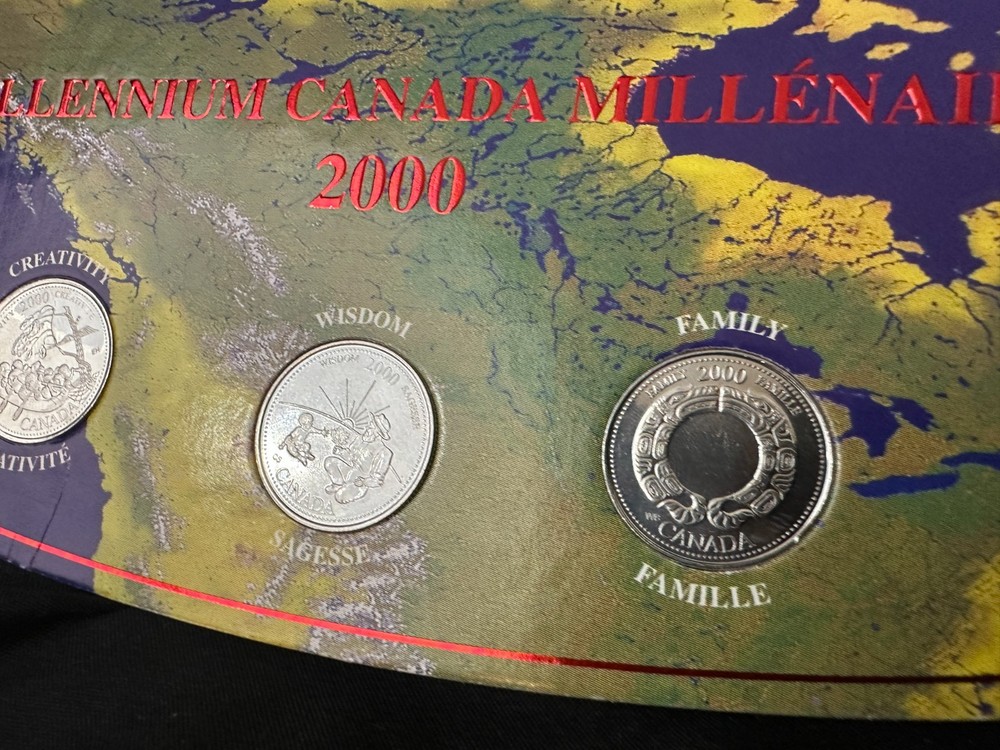 Millenium Quarters Collection 2000 Wide Board Map with Ingenuity, Pride etc.