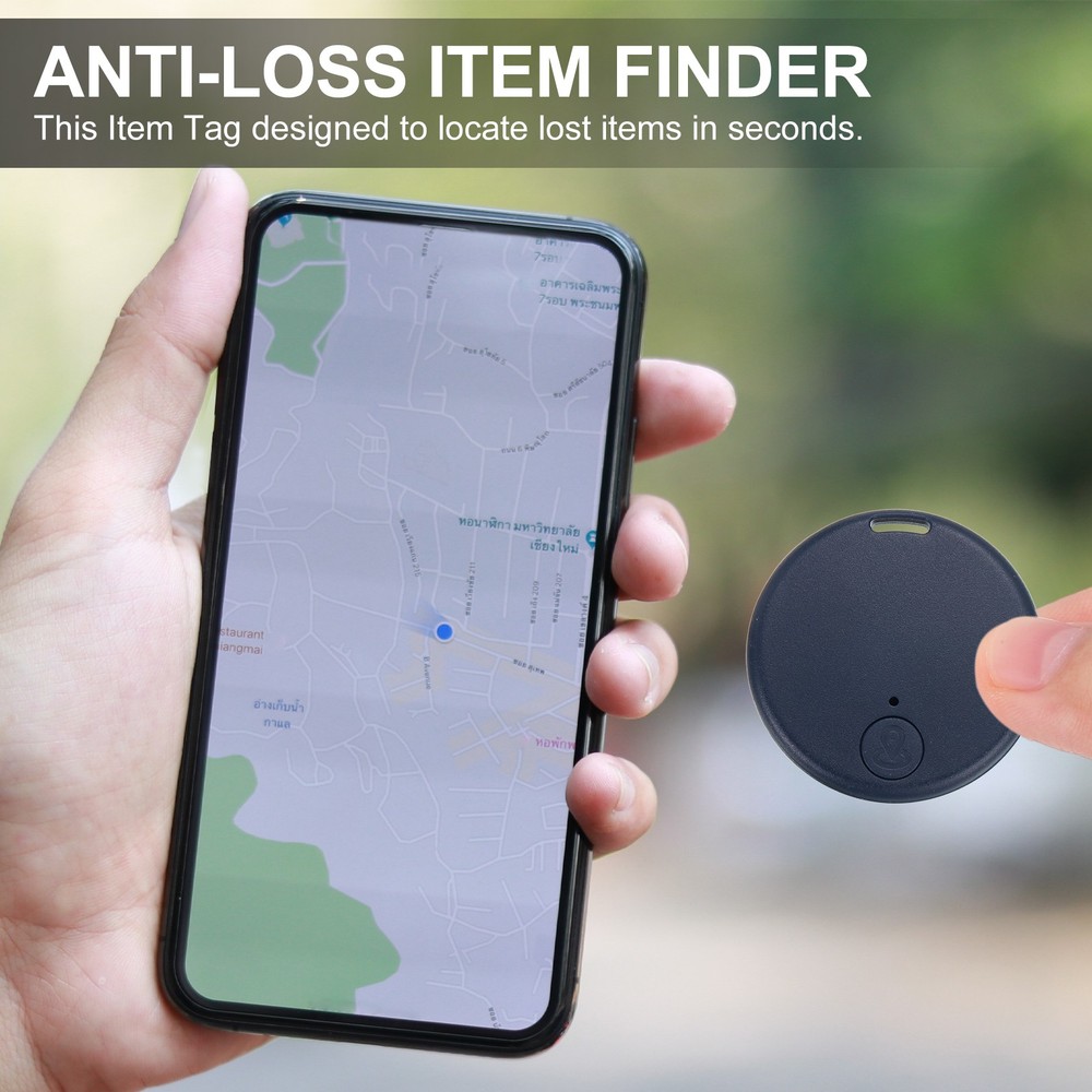 Bluetooth Tracker (for IOS) GPS Tracker Green Round