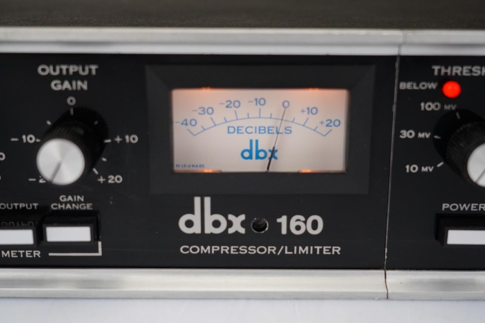 dbx 160VU Compressor Limiter Stereo Pair #59108