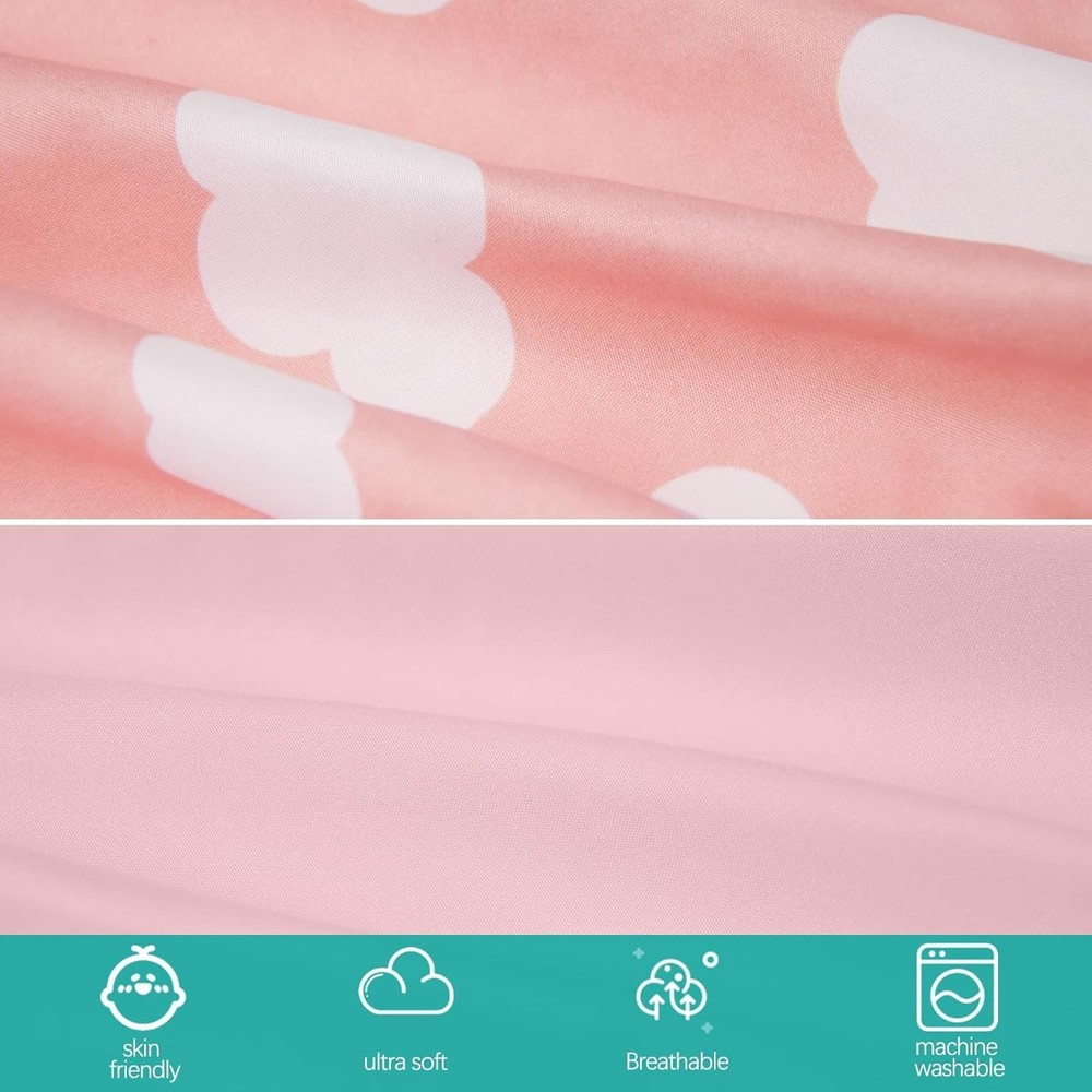 4-Pack Fitted Pack n Play Sheets for Graco Pack n Play Playards Soft&Breathable