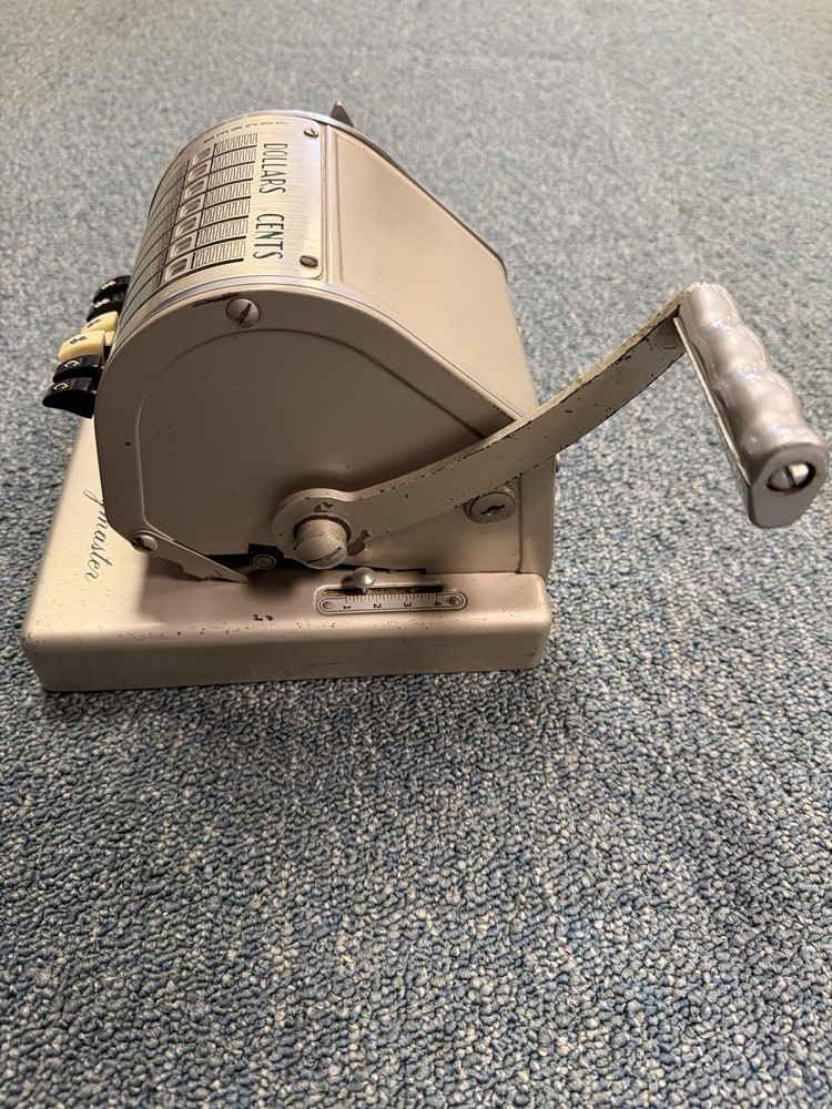 Antique Paymaster Check Writer Model Series X-900