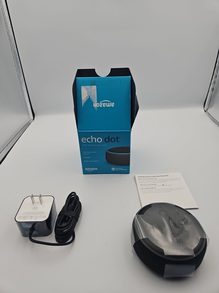 Amazon Echo Dot 3rd Generation Alexa Voice Media Device Open Box