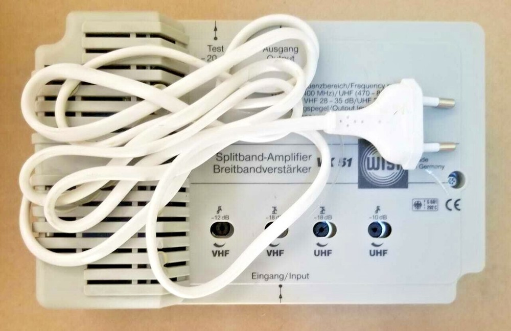 WISI VX 51 Splitband-Amplifier VHF/UHF