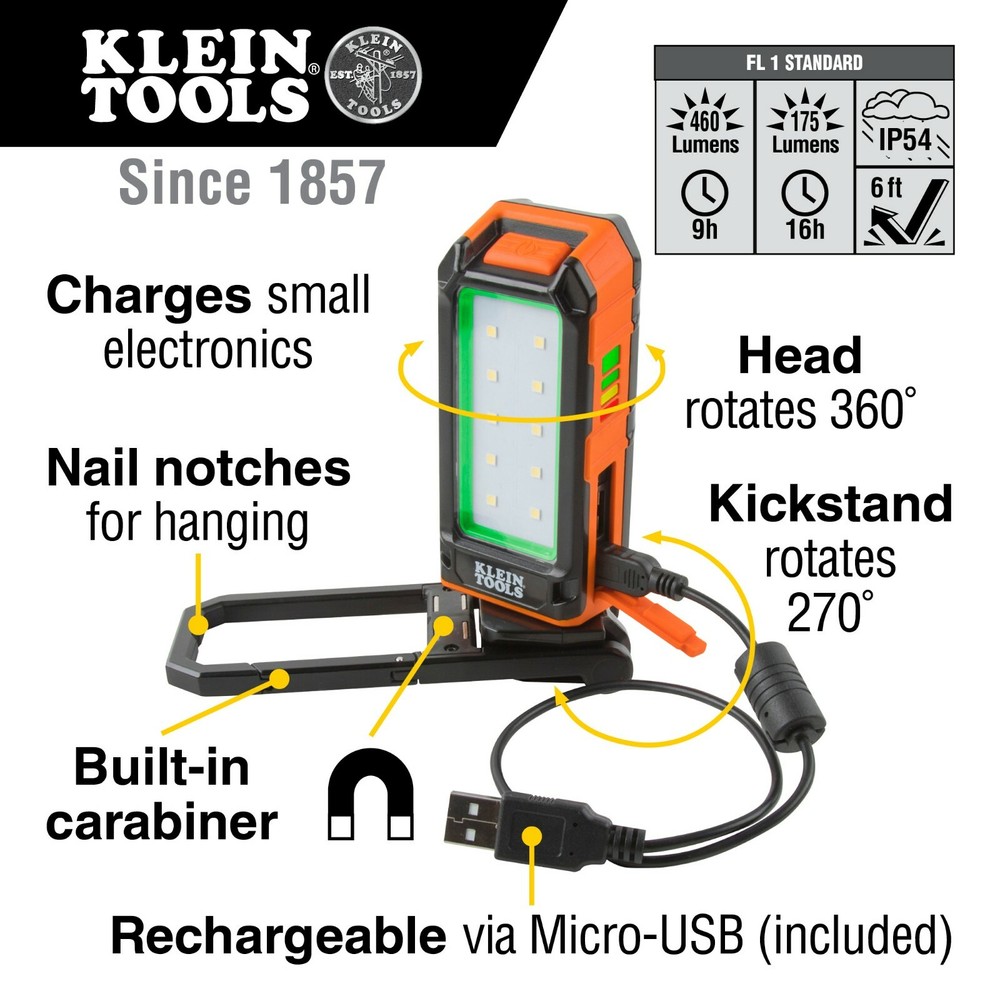 Klein Tools 56403 Rechargeable Personal Worklight