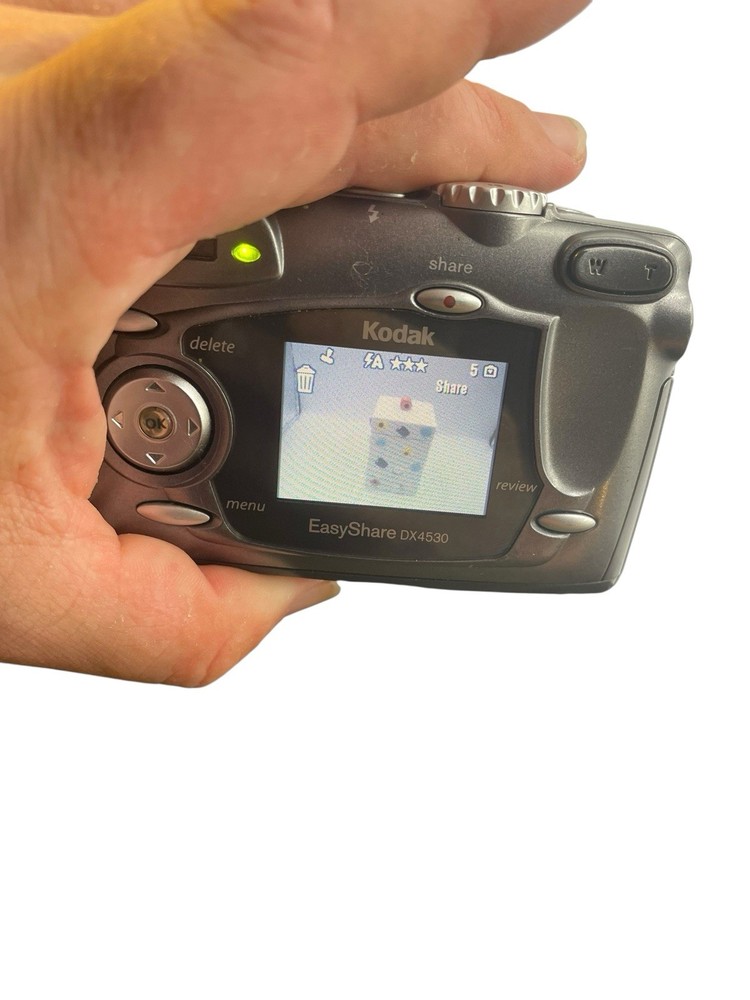 Kodak Digital Camera EasyShare DX4530 5.0MP Silver Tested