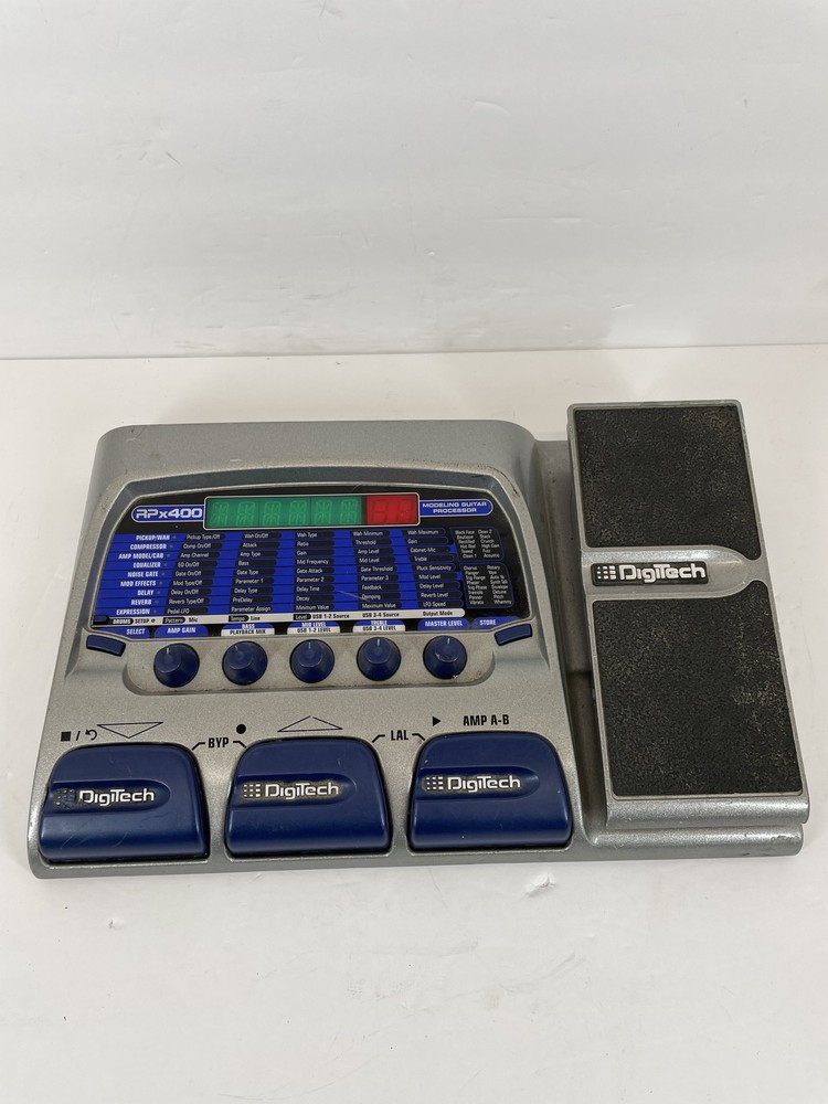 DigiTech RPX400 Modeling Guitar Processor Multi-Effects Pedal Pedalboard ONLY