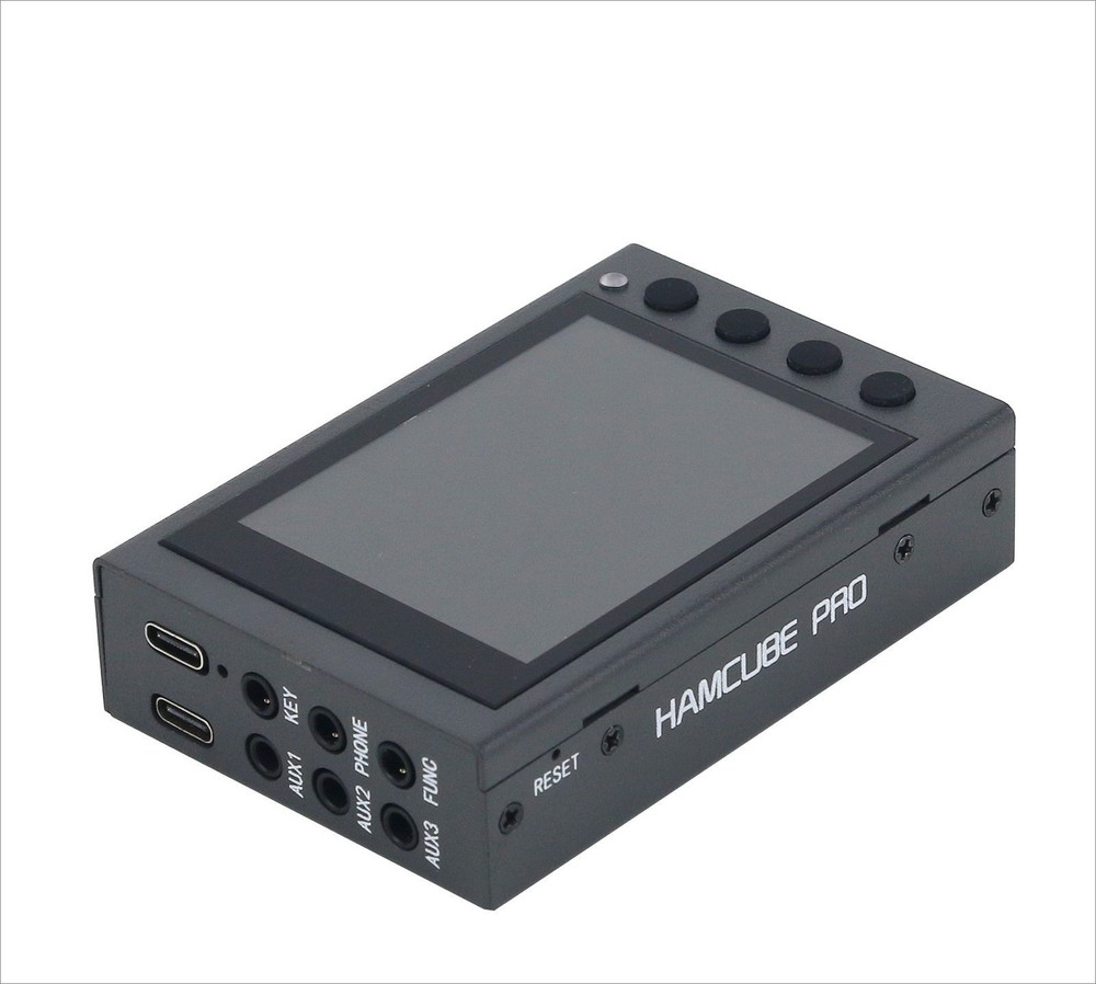 HAMCUBE PRO HAM CW Trainer Morse Code Trainer CN/EN Decoding with Magnetic Base