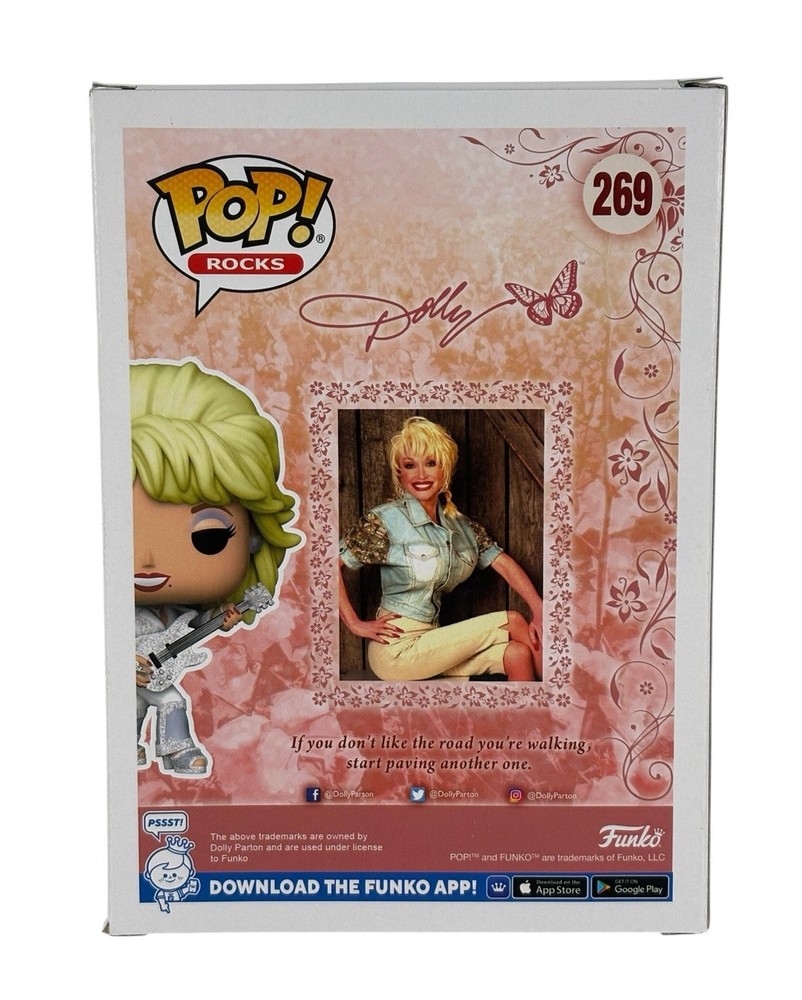 Funko Pop Rocks Dolly Parton #269 Vinyl Figure