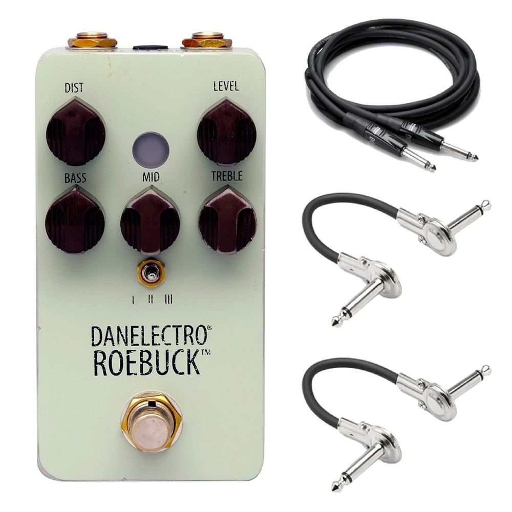 New Danelectro Roebuck Distortion Guitar Effects Pedal