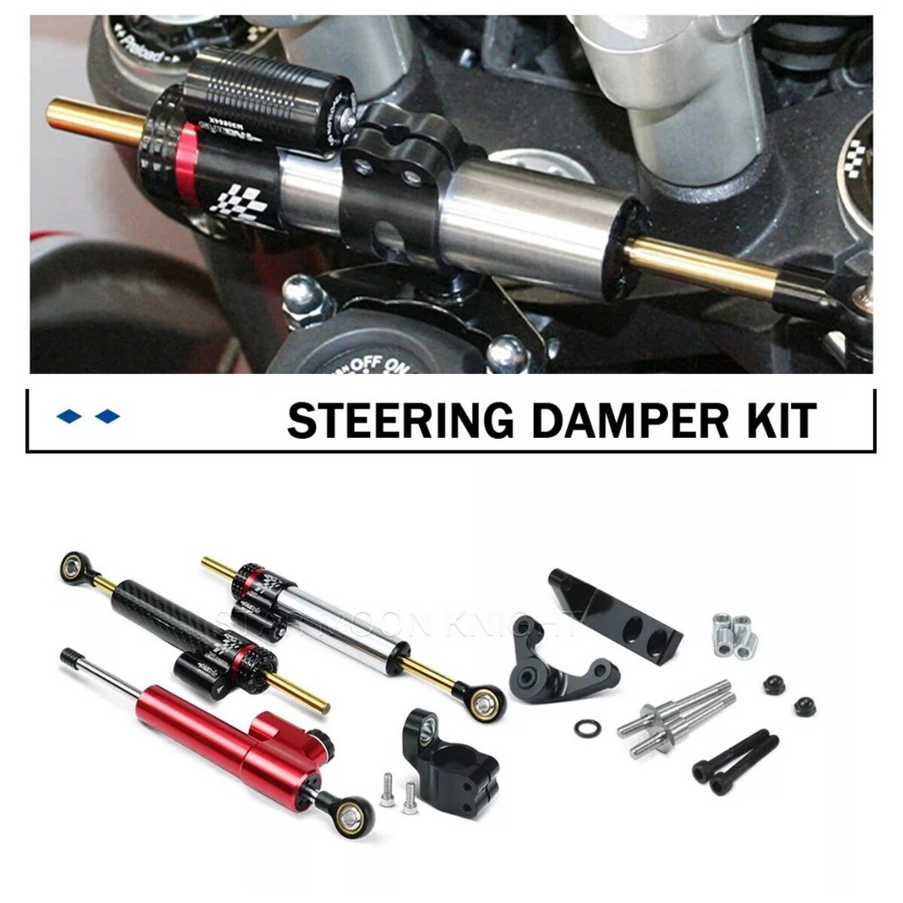 For Ducati Hyperstrada 821 939 SP Steering Damper Stabilizer Mounting Bracket