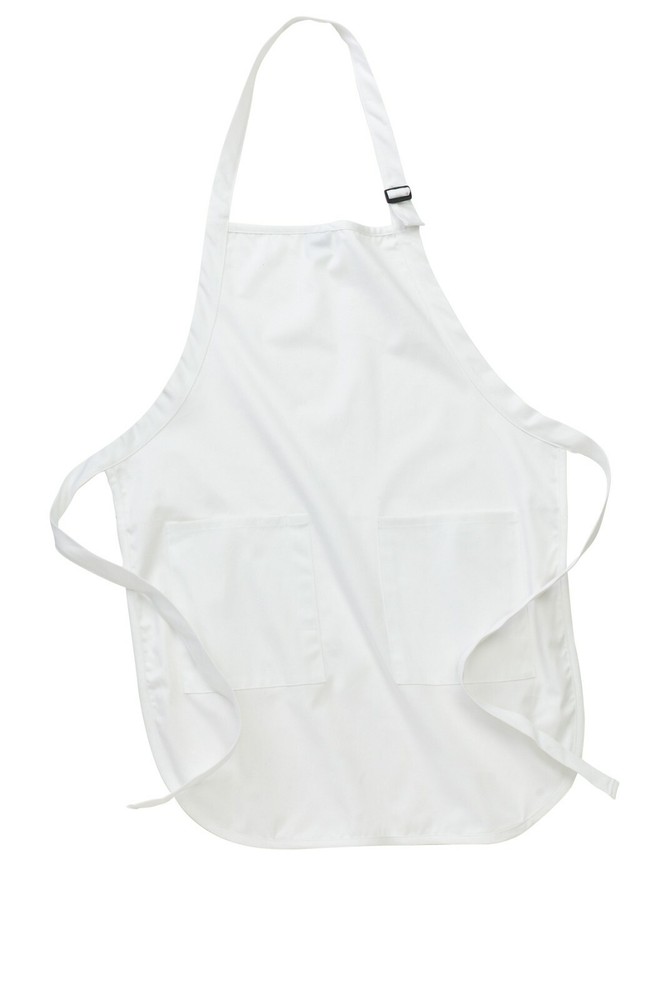 Port Authority Full-Length Apron with Pockets, Adjustable Neck