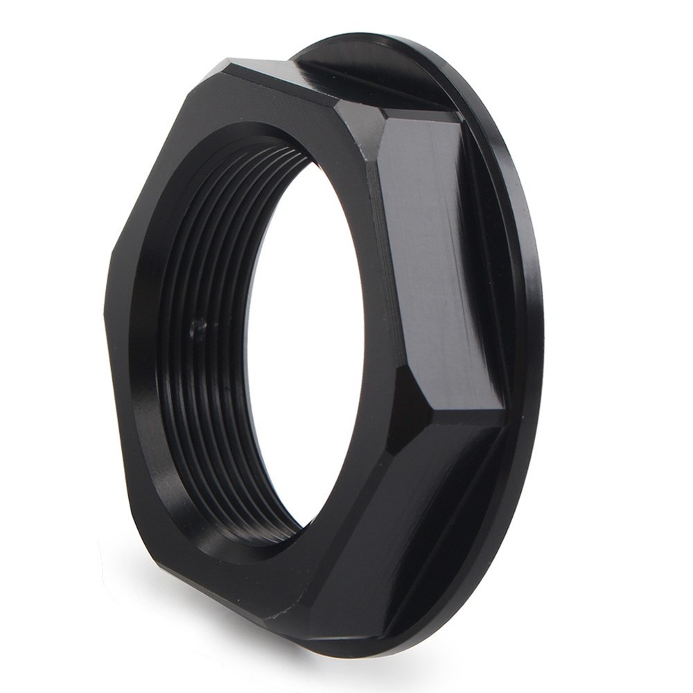 Universal Motorcycle Triple Tree Stem Yoke Center Hole Nut CNC