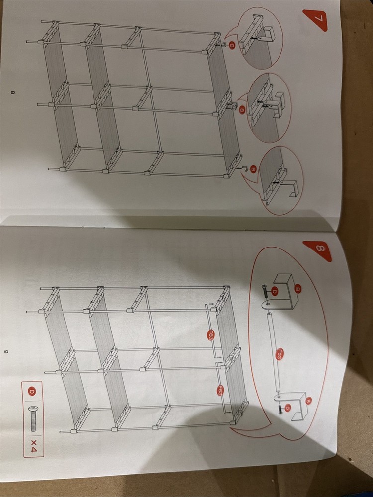 Clothes Rack, Portable Closet