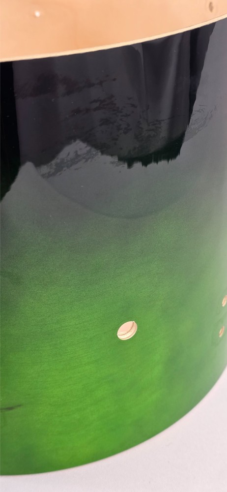 Ludwig Element Tom Drum Shell 13"- Green Fade