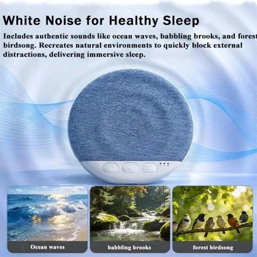 Under Pillow Speaker For Sleeping Bone Conduction Speaker With White Noise Timer