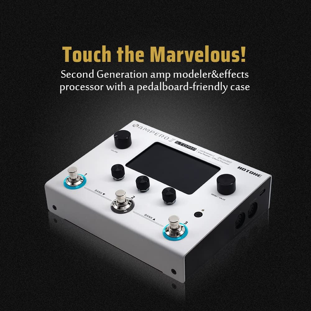 HOTONE Guitar Multi Effects Processor Multi Effects Pedal Touch Screen Guitar...
