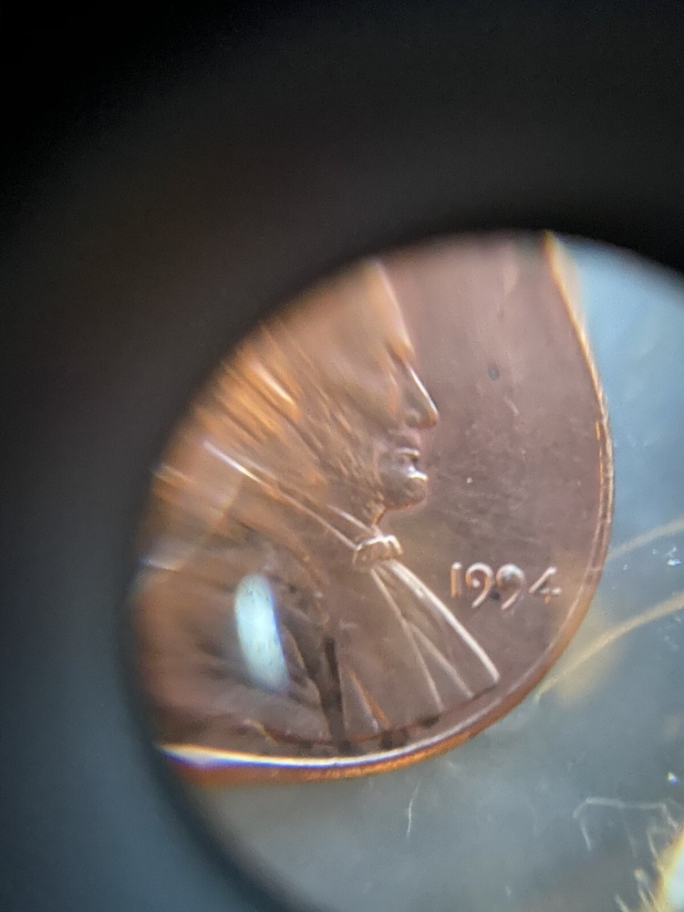 Two Lincoln Pennies 1960-D And 1994 With ERRORS