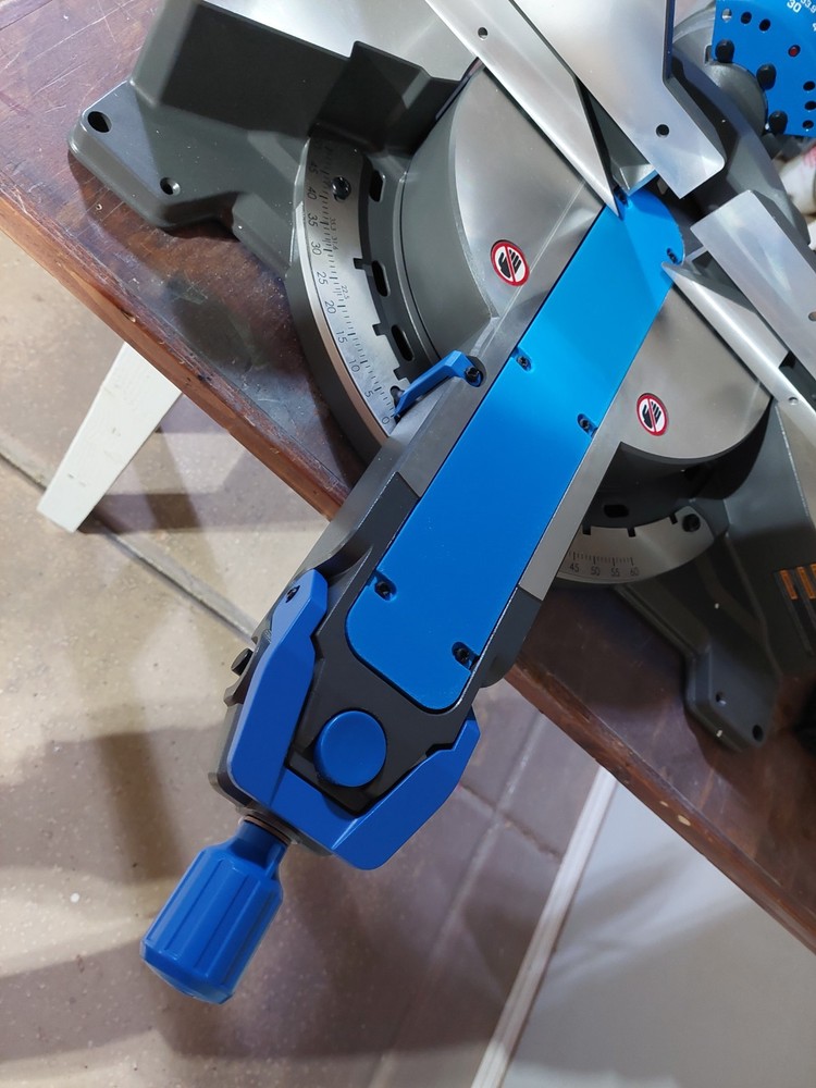 Zero Clearance Throat Plate Insert for Delta Cruzer 10" Miter Saw