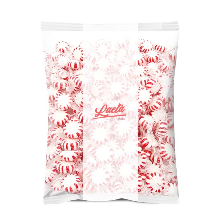 Starlight Peppermint Mints Hard Candy (2 Pound Bag - Approx. 150 Count)