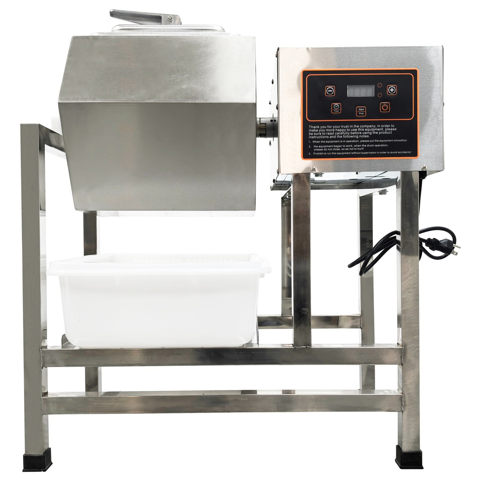 38L Automatic Meat Mixer Pickling Machine Tumbler Marinator Kimchi Maker