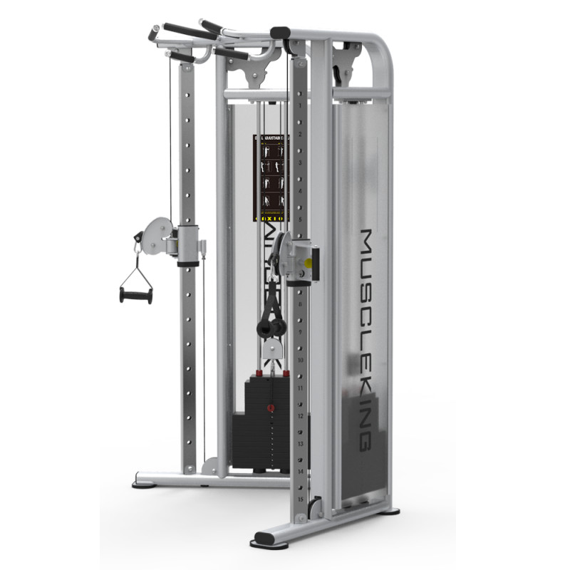 Commercial Functional Training Machine Cable Crossover With Dual 220lb