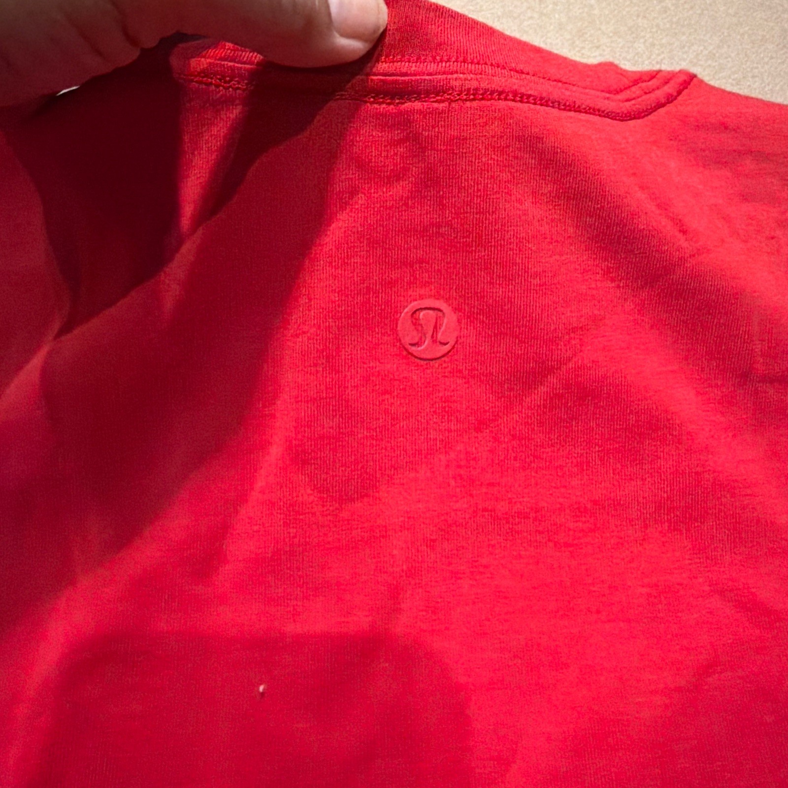 EXCELLENT CONDTN- Lululemon Love Long Sleeve Shirt Red Size 4 ($58)