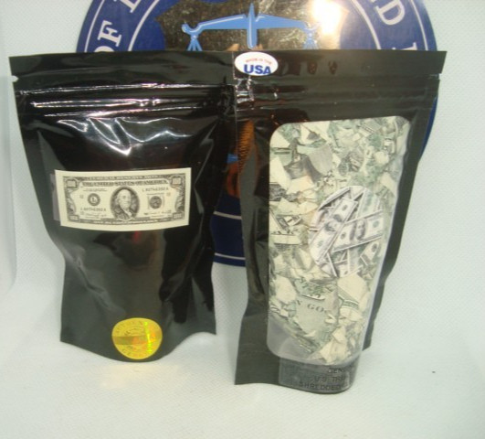 Vtg RARE RUFF Chunky Shredded Currency Money All $100 one-Hundred Dollar Notes B