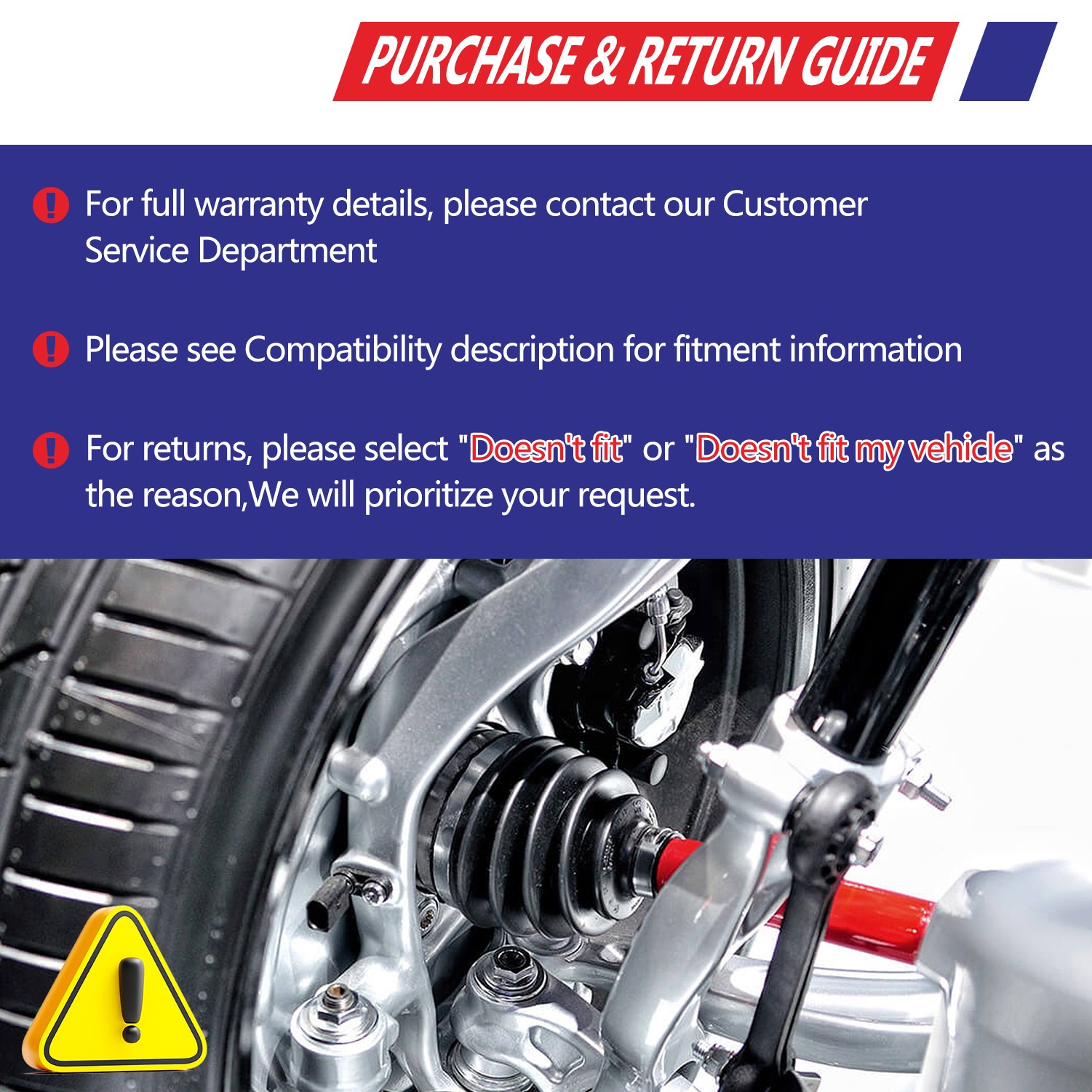 Front Extended Travel CV Axle Shaft for 11-19 Chevy Silverado 2500 HD Pickup OEM