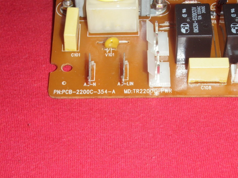 Power Control Board for Williams Sonoma Bread Maker Model WS0401 only