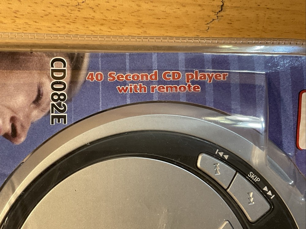 Electron Curtis CD082E Portable CD Player Compact Disc Player With Remote