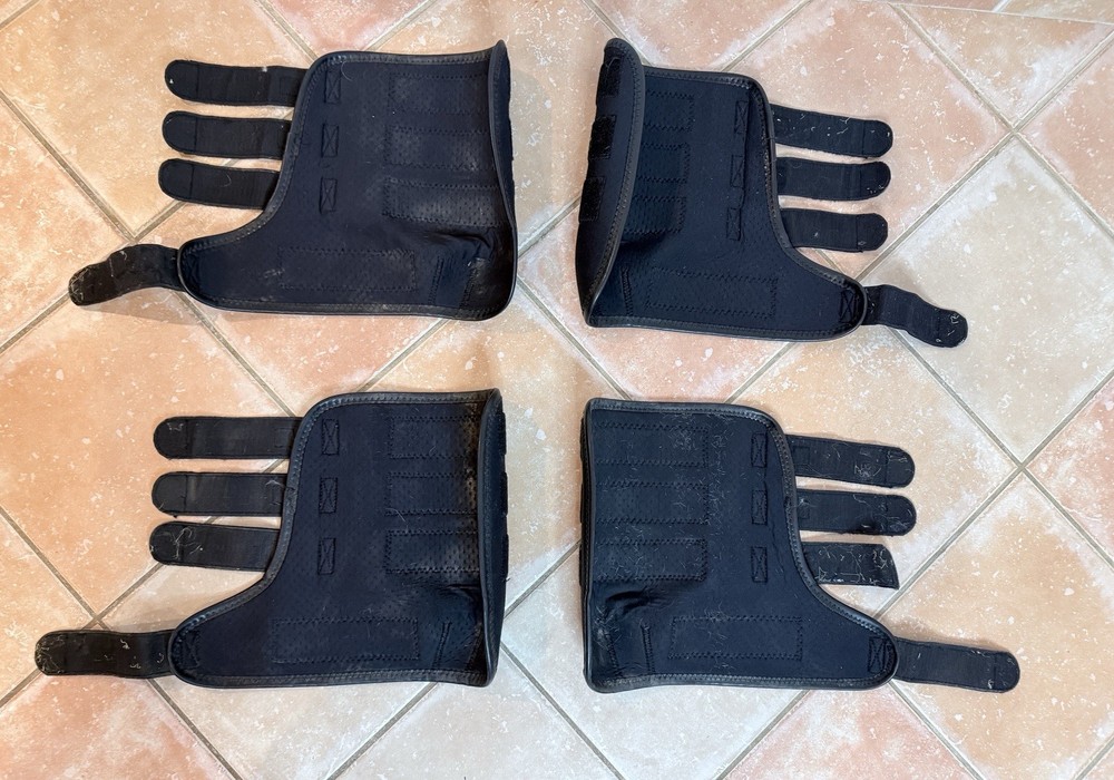 Premier Equine Air-Tech Turnout Boots Large Set 4 Front & Hind Working