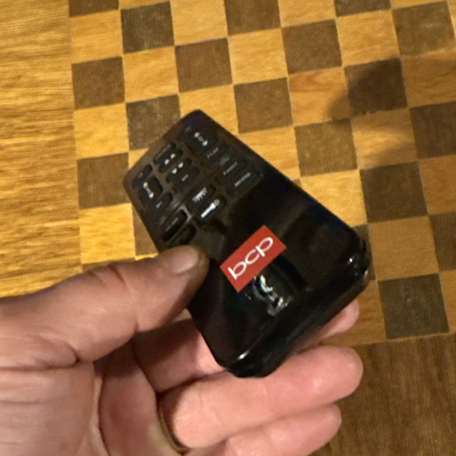 Richmat HJH55 Remote Control for Adjustable Bed Black Compatible with bcp