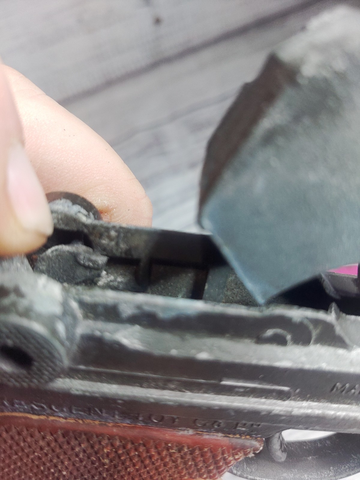 Replica Cap Gun Vintage Crescent Toys Made In England Metal (Read Description)