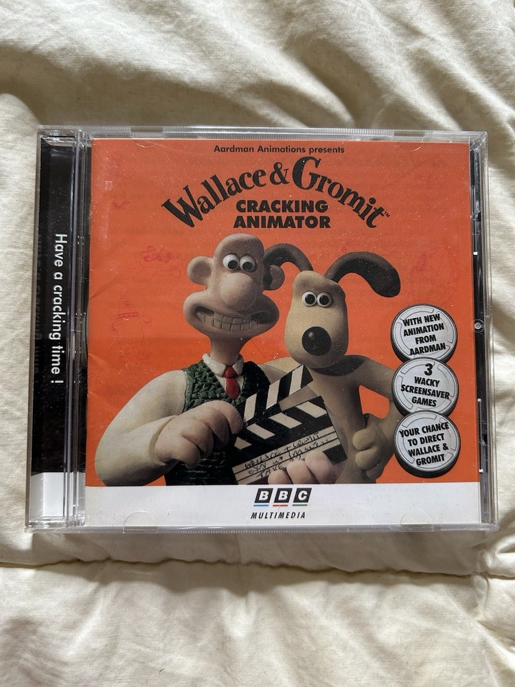 Wallace & Gromit Cracking Animator CD-ROM Game