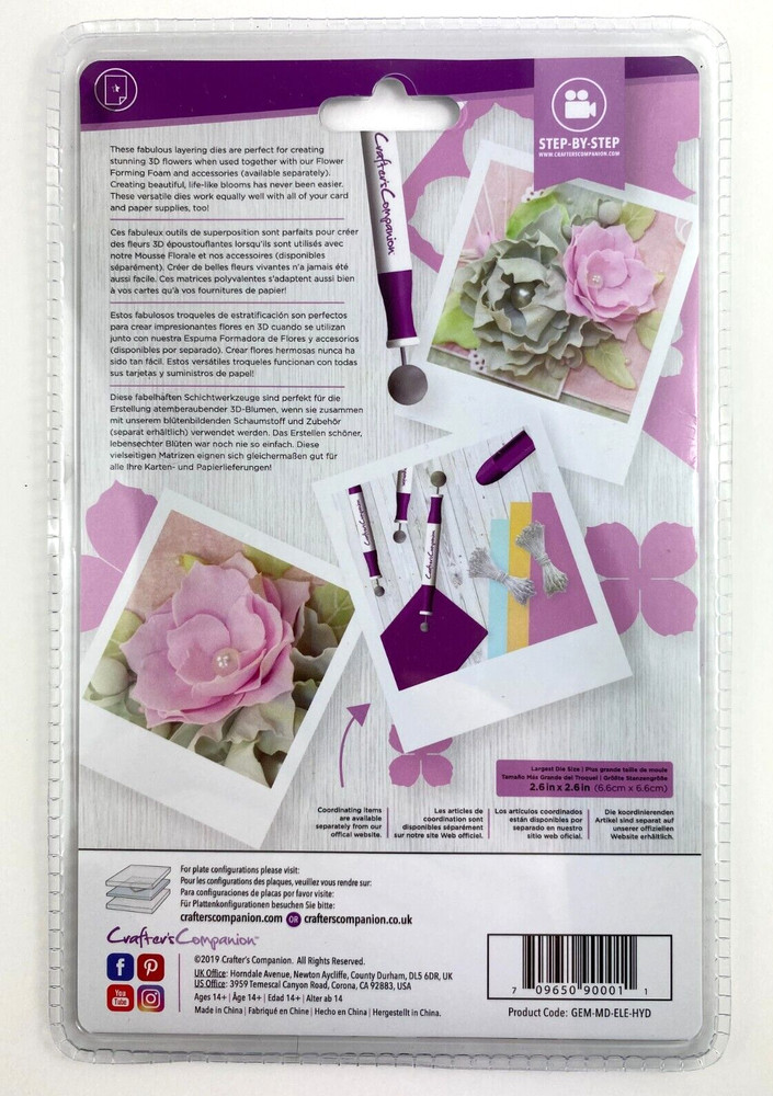 Gemini Elements HYDRANGEA Papercraft Die