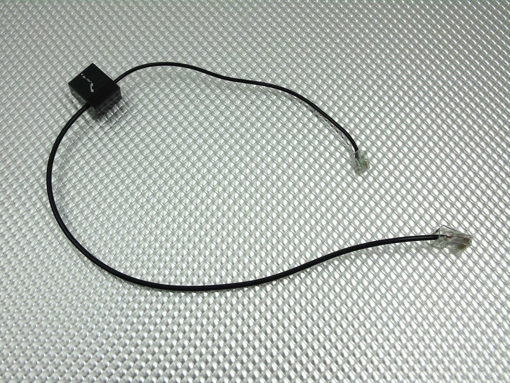 Plantronics CS540 Headset System Telephone Interphase Cable - Black