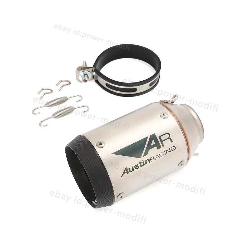 For Ninja ZX6R 2024-2026 Carbon Exhaust Mid Link Pipe Slip On Kawasaki Muffler