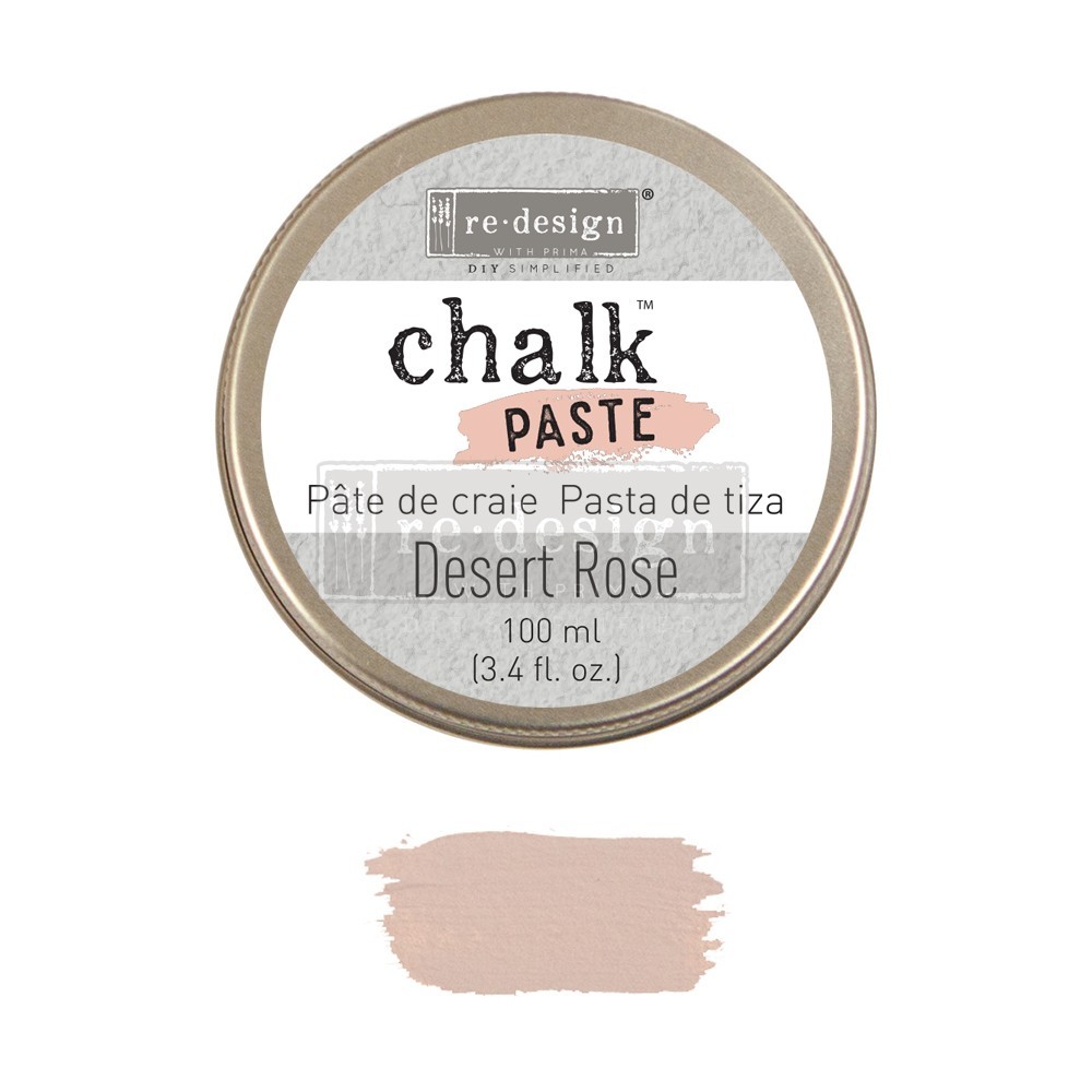 Desert Rose Chalk Paste  Redesign with Prima