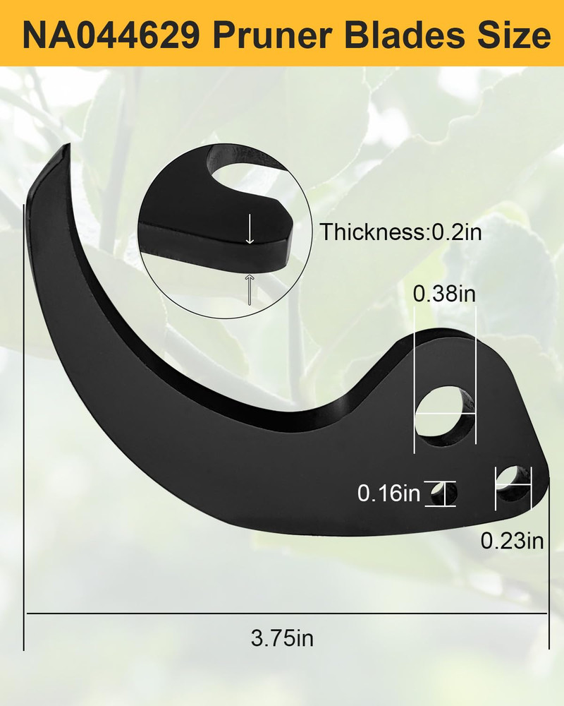 REPLACEMENT PRUNER BLADES Compatible with Dewalt 20V Max Cordless Pruner DCPR320