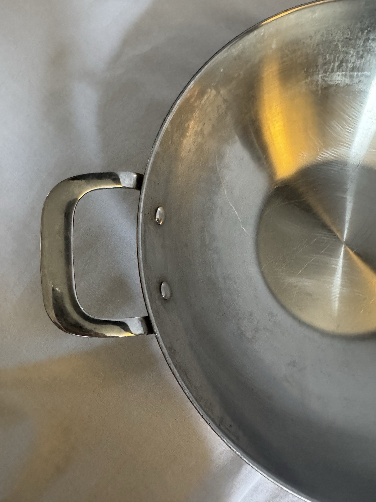 Williams-Sonoma Copper Exterior Wok – Stainless Interior – 12”