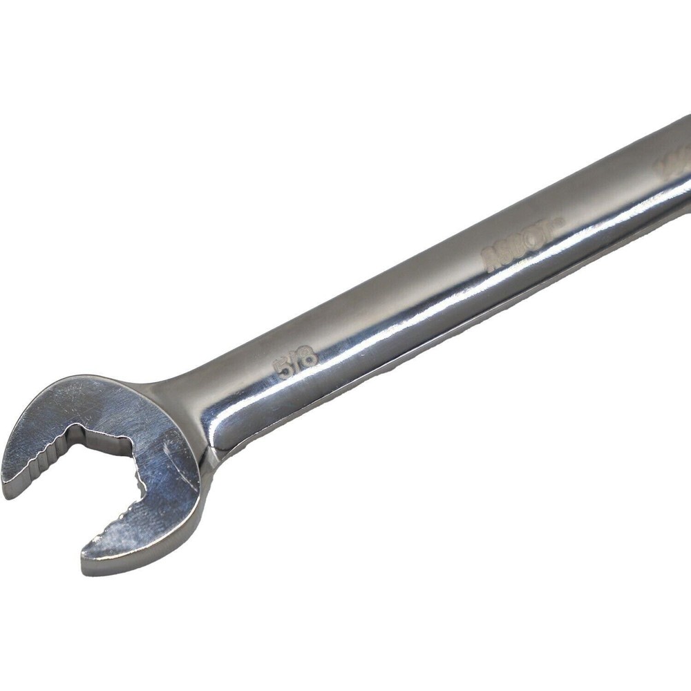 Ascot 5/8" Flex Head Open End Combination Wrench