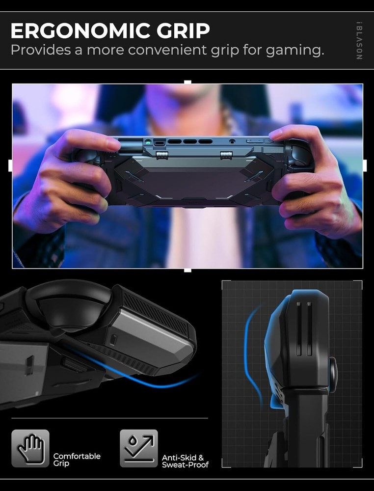 i-Blason for Nintendo Switch 2 Case, with Stand Dockable Foldable JoyCon Holder