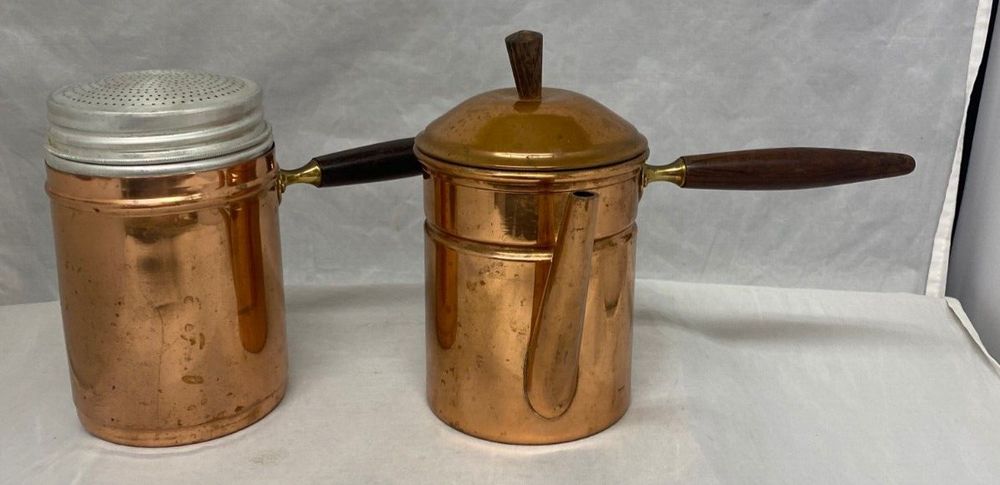Vintage Copper Brass coffee maker. Used