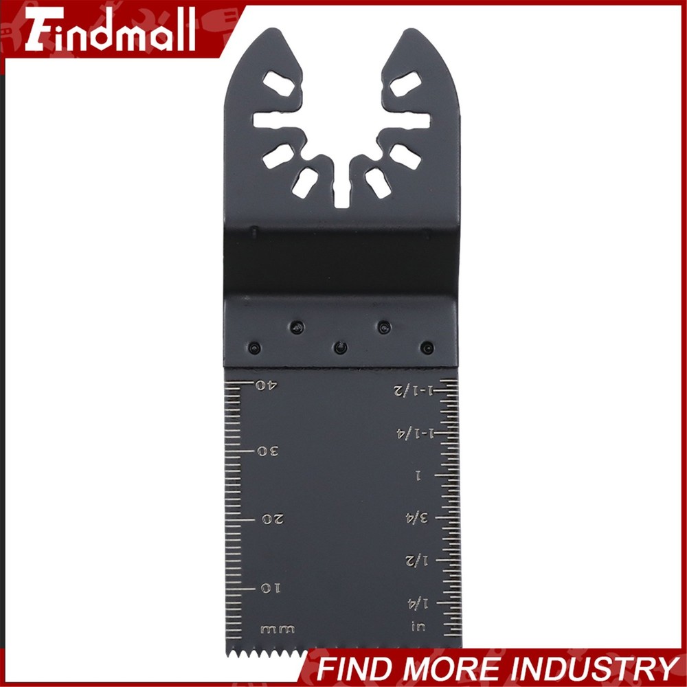 Findmall 30 PCS Universal Titanium Saw Blades Quick Release Multi Tool Kit