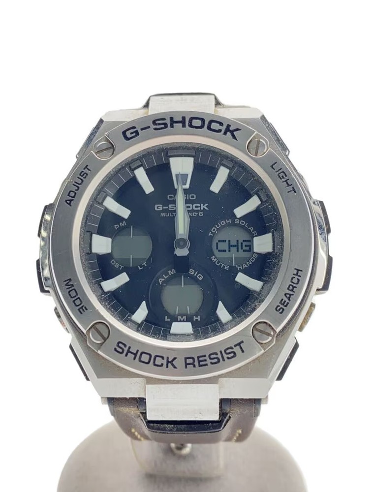CASIO Solar Watch G SHOCK Digital Analog BLK BRW