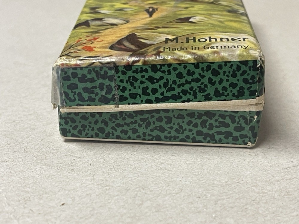 M Hohner The Echo Harp harmonica empty box only great graphics 54/53 M2 C/G